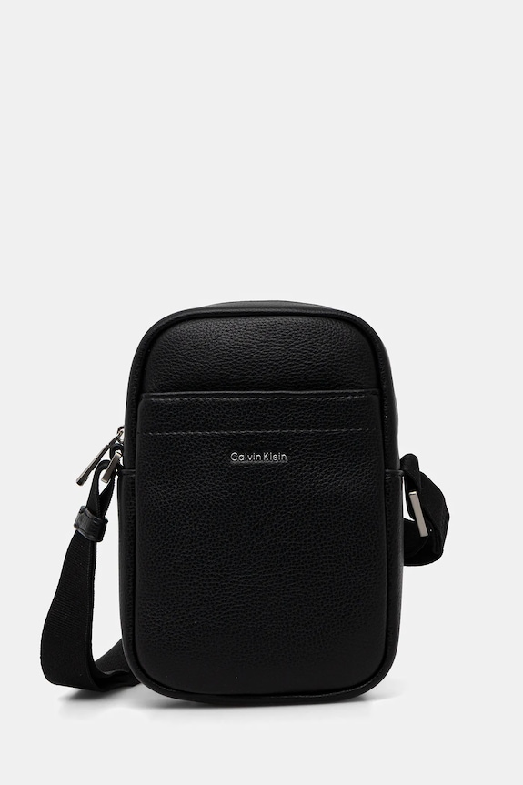 Calvin Klein borsetă uni negru LV04D3278G