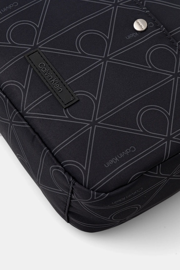 Malá taška Calvin Klein čierna LV04D3350G