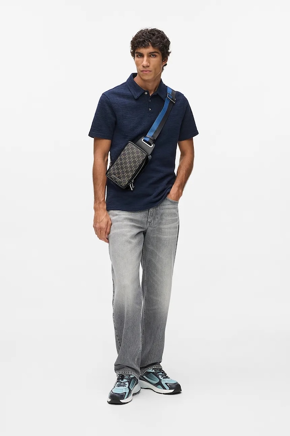 Malá taška Karl Lagerfeld K/MONOGRAM B1M30230 čierna SS26