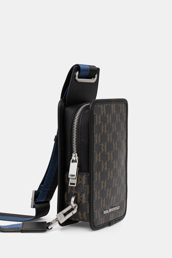 Malá taška Karl Lagerfeld K/MONOGRAM čierna B1M30230
