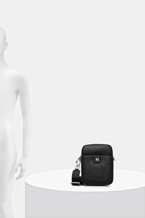 Karl Lagerfeld borsetă de piele K/MONOGRAM B1M30209