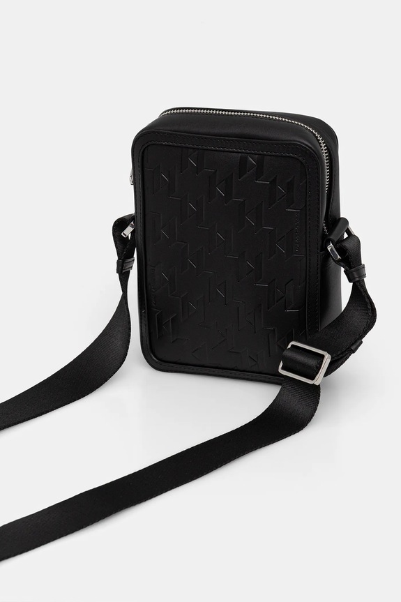 Аксесуари Шкіряна сумка Karl Lagerfeld K/LOOM B1M30210 чорний