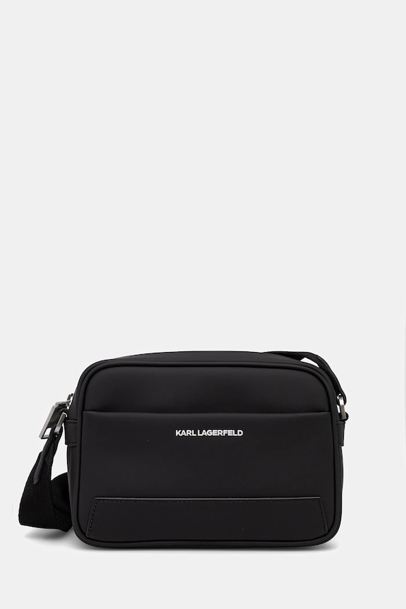 Karl Lagerfeld táska KL ESSENTIAL szintetikus fekete B1M30272