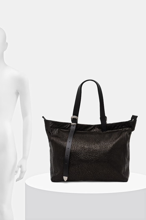 Kožna torba AllSaints M091XD