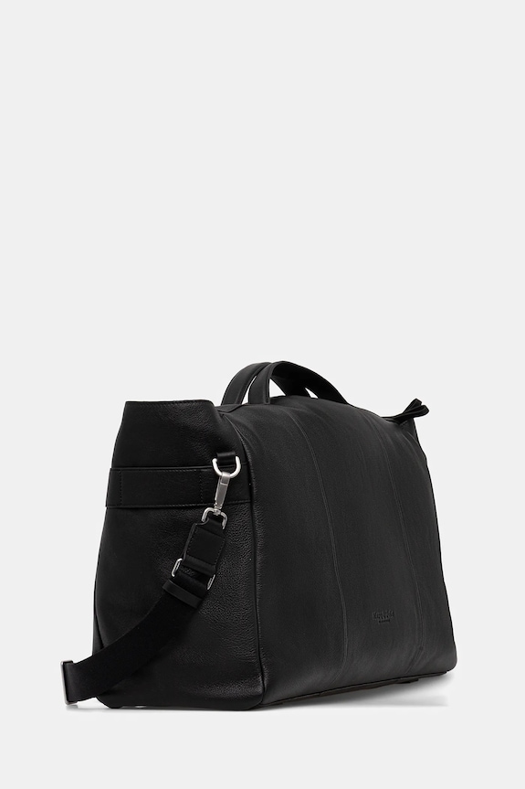 Kožená taška Marc O'Polo 56 x 30 x 25 cm 5000009079 černá SS26