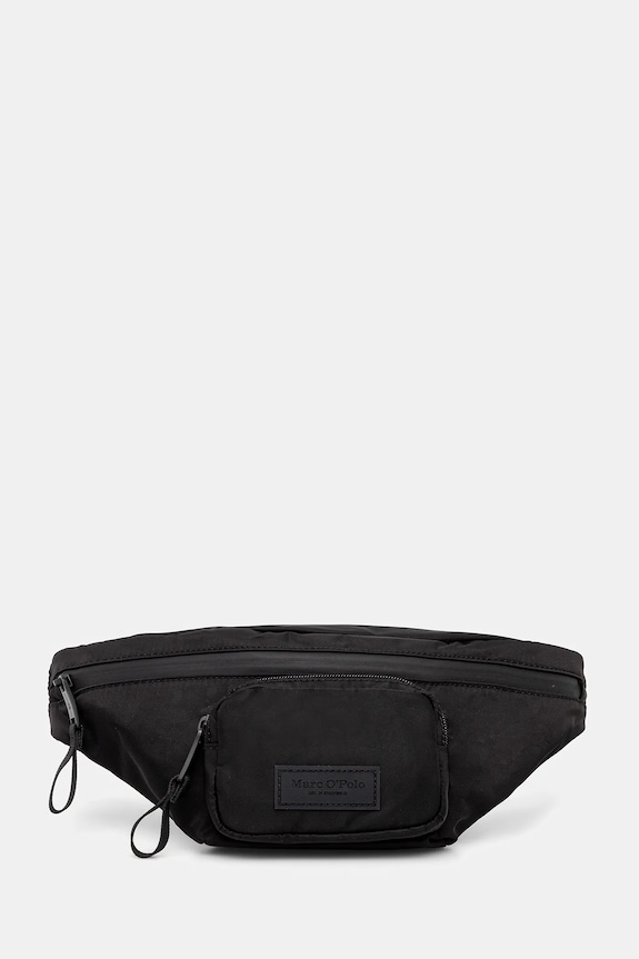 Сумка на пояс Marc O'Polo гладкий чёрный 5000009094