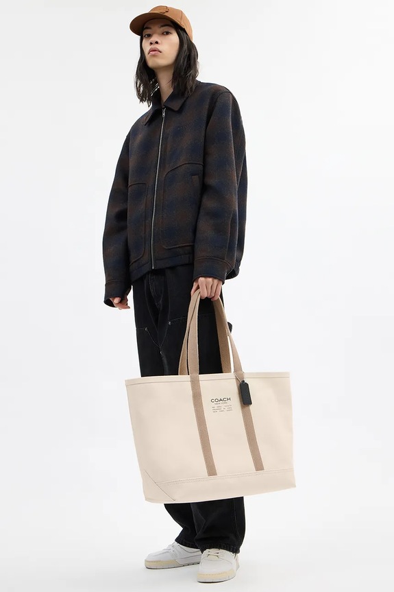 Coach taška bavlněná Utility Tote CCW72