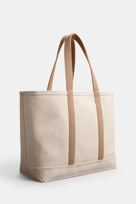 Doplňky Coach taška bavlněná Utility Tote CCW72 béžová