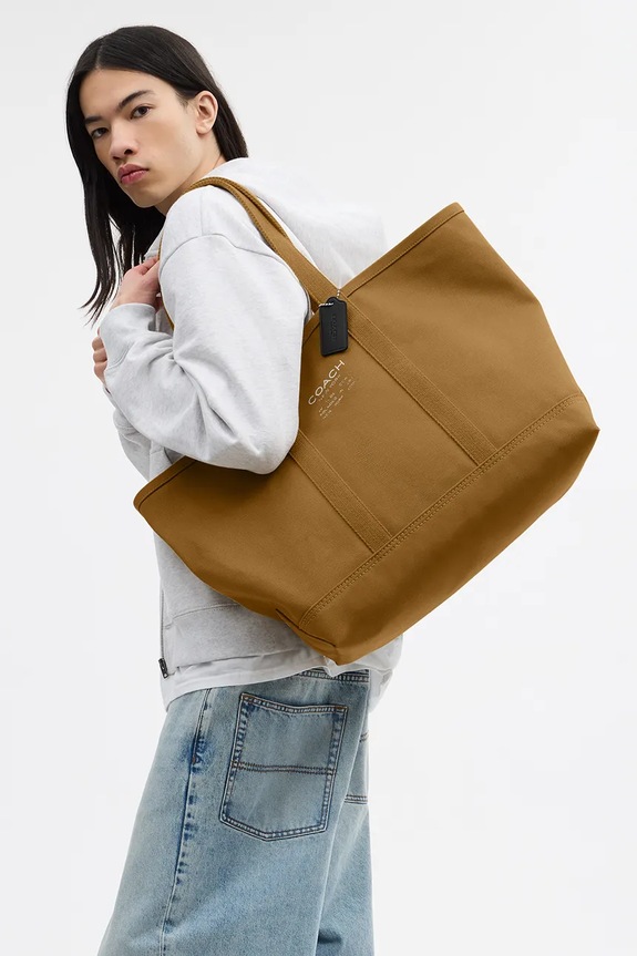 Coach τσάντα βαμβακερή Utility Tote CCW72