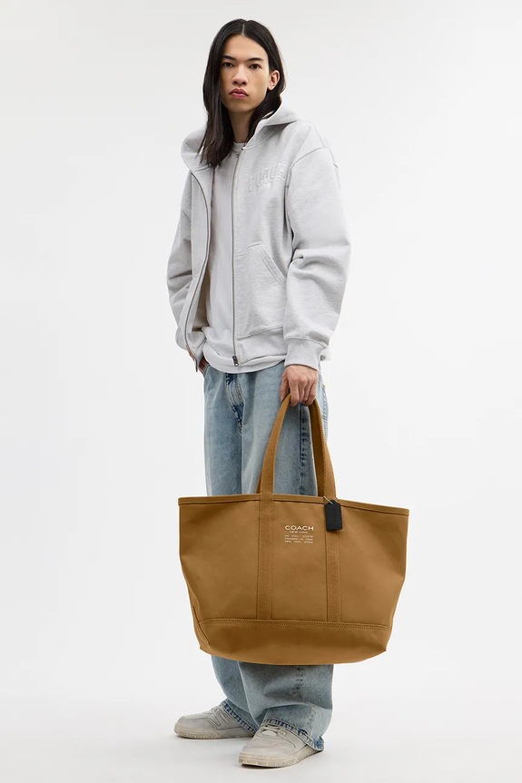 Coach τσάντα βαμβακερή Utility Tote CCW72