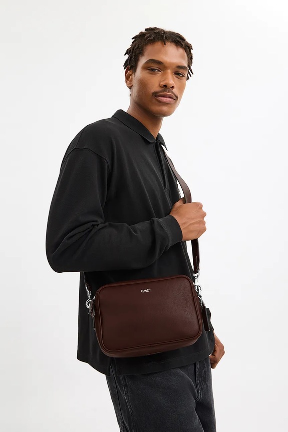 Coach leather pouch Radio Camera Bag CCB51