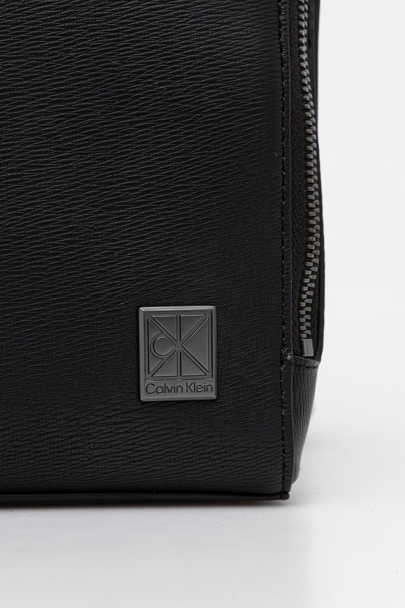 Calvin Klein saszetka na ramię męska z imitacji skóry czarny LV04D3293G