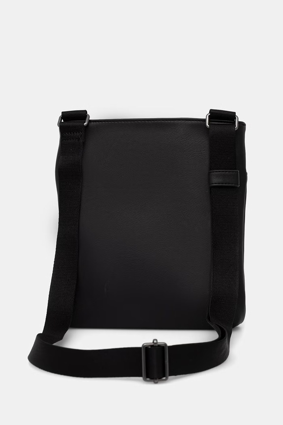 Akcesoria Calvin Klein saszetka na ramię męska z imitacji skóry LV04D3344G czarny