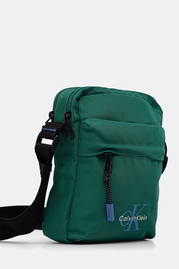 Calvin Klein saszetka męska LV04D3421G zielony SS26