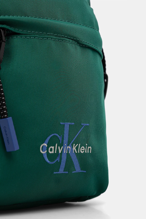 Calvin Klein saszetka męska zielony LV04D3421G