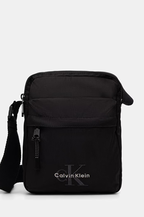 Calvin Klein saszetka męska czarny LV04D3421G