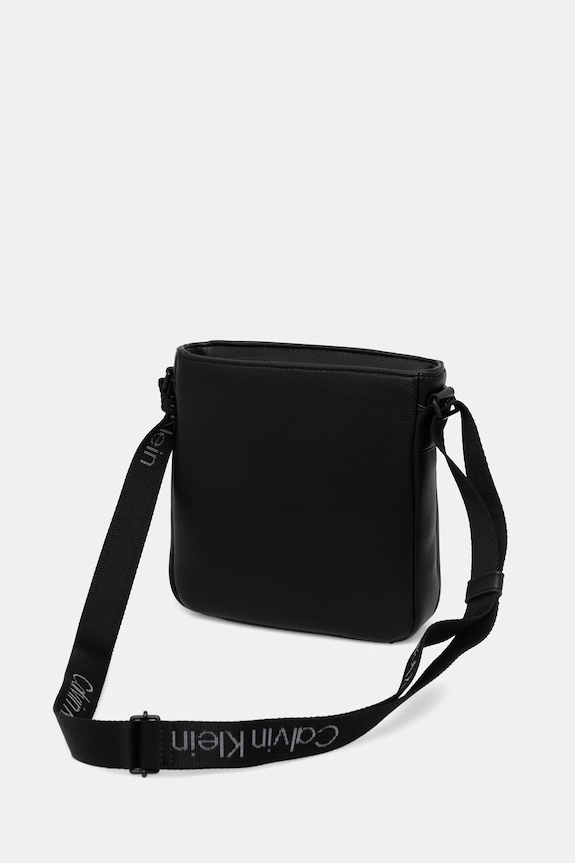 Akcesoria Calvin Klein saszetka męska z imitacji skóry LV04D3343G czarny