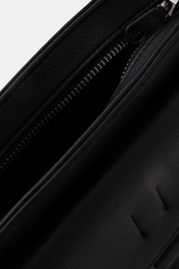 Calvin Klein saszetka męska z imitacji skóry LV04D3343G czarny