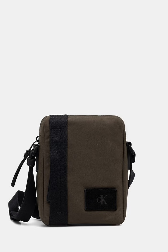 Calvin Klein Saszetka męska zielony LV04D3366G