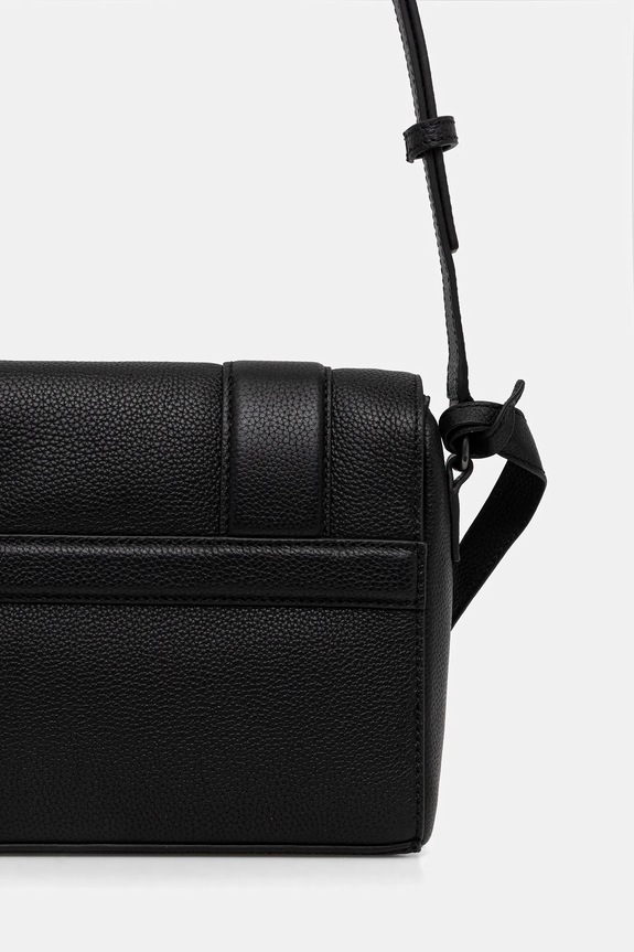Accesorii Calvin Klein borsetă de piele LV04D3162G negru
