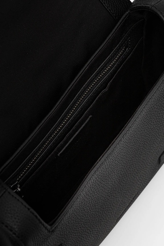 Calvin Klein borsetă de piele LV04D3162G negru