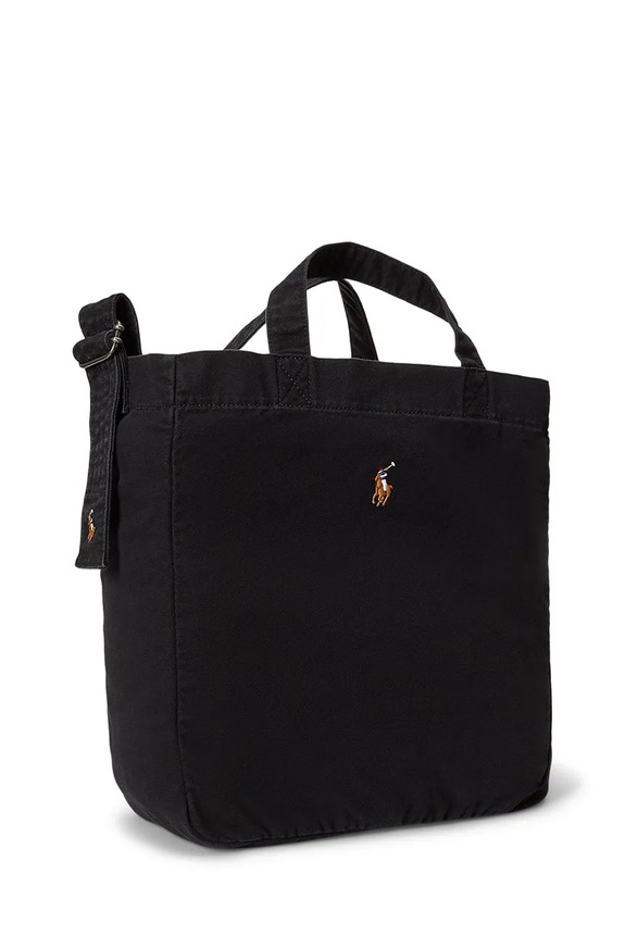 Akcesoria Polo Ralph Lauren torba męska bawełniana 405967606 czarny