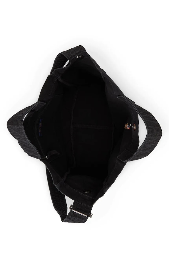 Polo Ralph Lauren torba męska bawełniana czarny 405967606