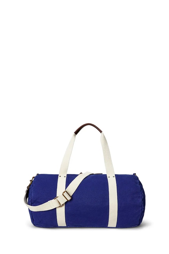 Polo Ralph Lauren torba sportowa męska bawełniana 405974610 granatowy SS26