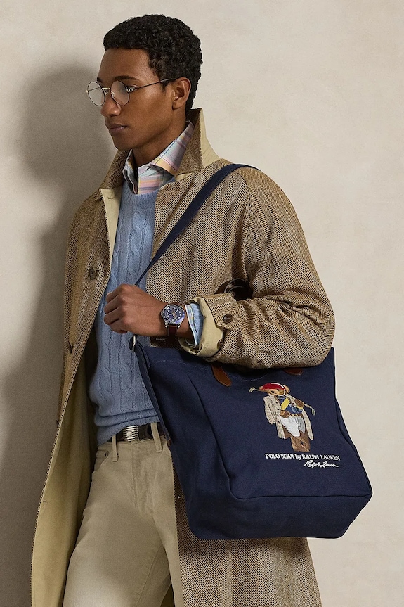 Polo Ralph Lauren torba materiałowa męska bawełniana 405P08098