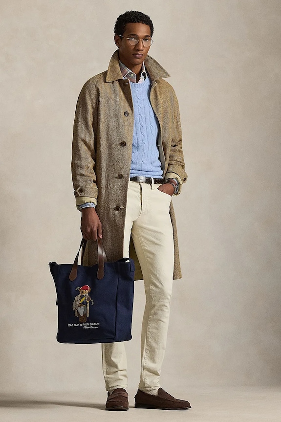 Polo Ralph Lauren torba materiałowa męska bawełniana 405P08098