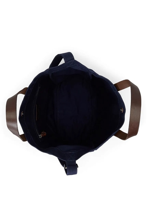 Polo Ralph Lauren torba materiałowa męska bawełniana granatowy 405P08098