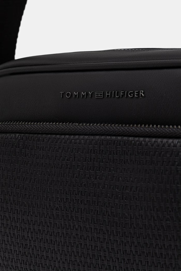 Tommy Hilfiger saszetka męska z imitacji skóry czarny AM0AM14096