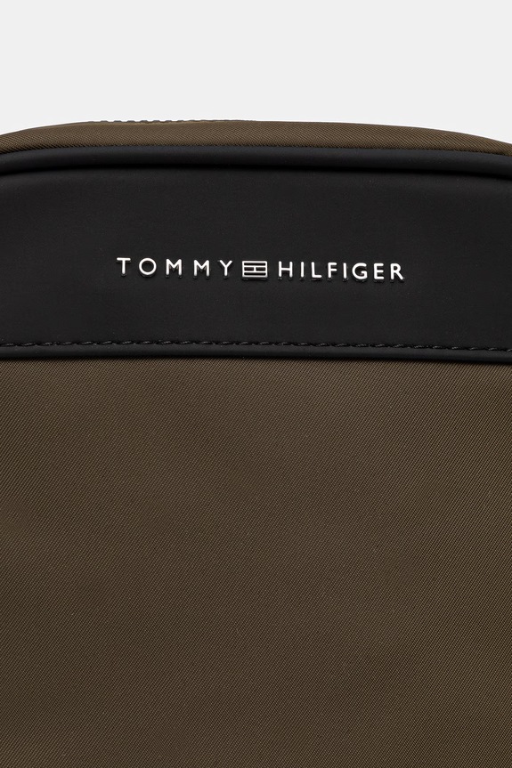 Tommy Hilfiger taška cez rameno pánska zelená AM0AM14150