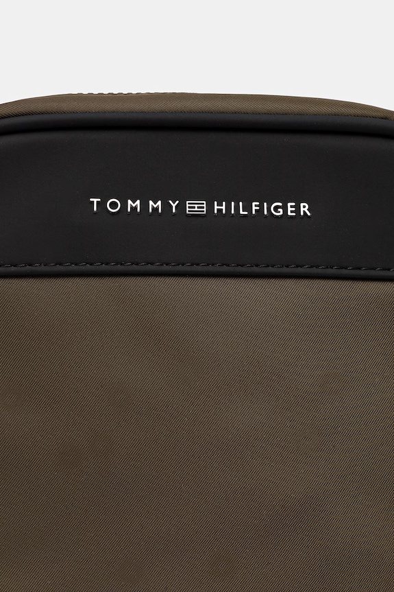 Tommy Hilfiger taška cez rameno pánska zelená AM0AM14150
