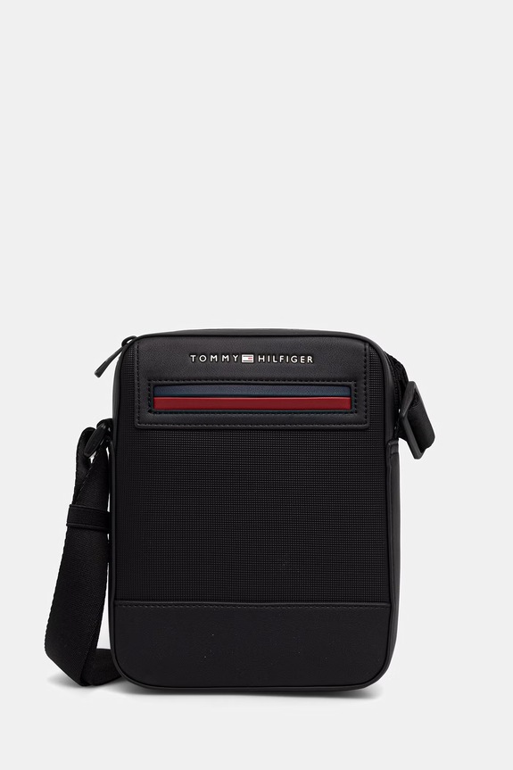 Tommy Hilfiger Válltáska férfi fekete AM0AM14156