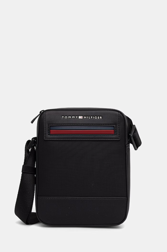 Tommy Hilfiger Válltáska férfi fekete AM0AM14156