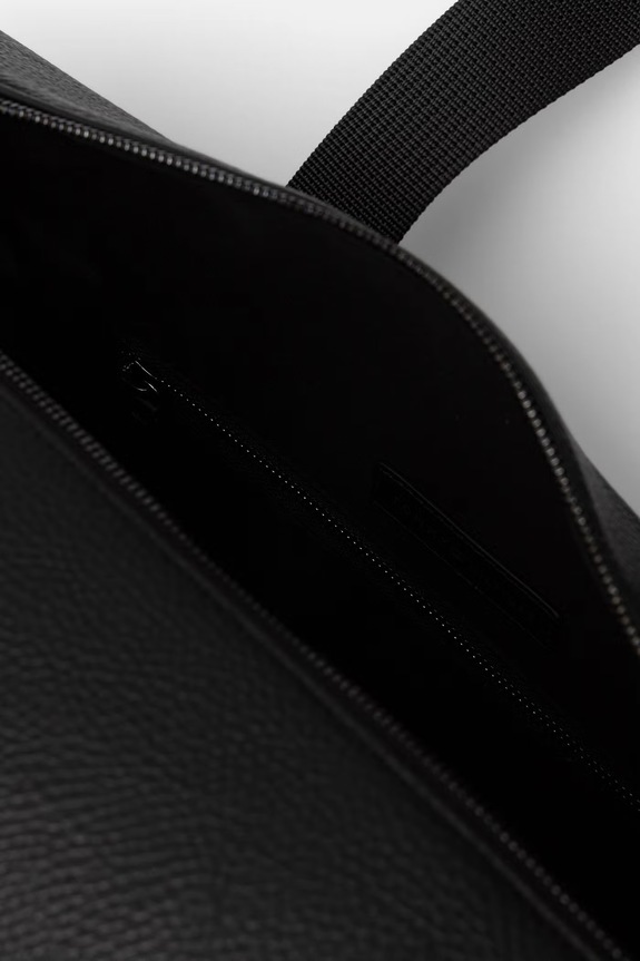 Tommy Hilfiger torba męska z imitacji skóry AM0AM14167 czarny