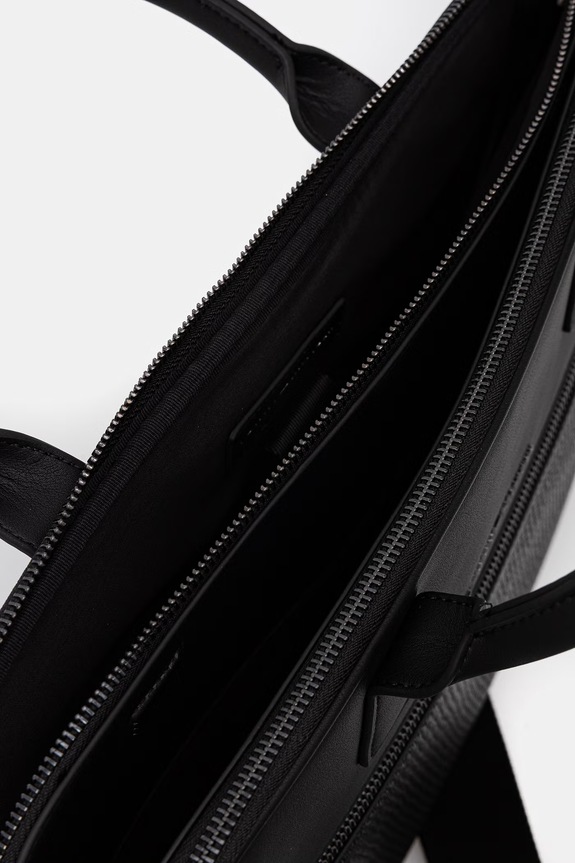 Tommy Hilfiger taška pánska z imitácie kože AM0AM14094 čierna