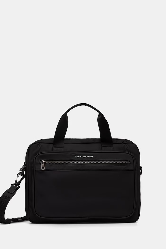 Tommy Hilfiger torba na laptopa męska czarny AM0AM14149