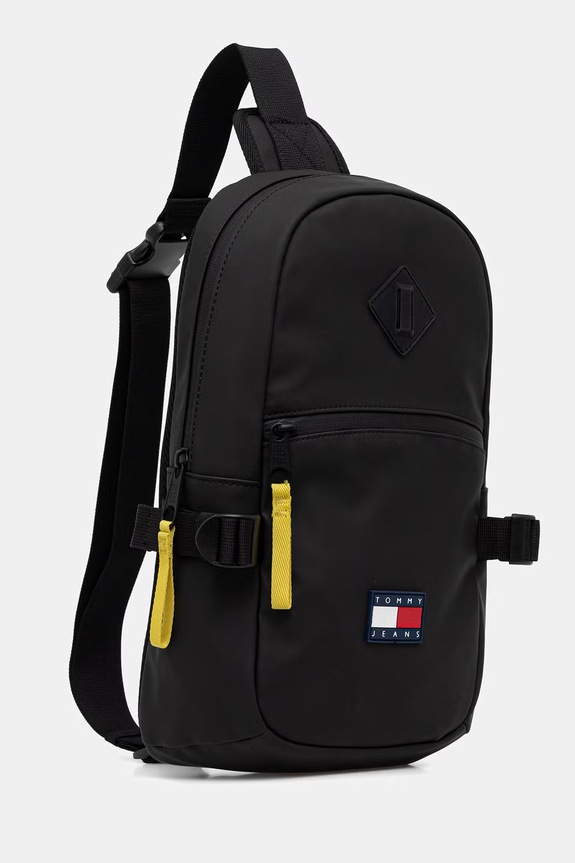Tommy Jeans rucsac pentru bărbați AM0AM14216 negru SS26