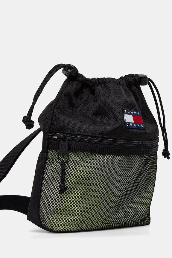 Tommy Jeans rucsac pentru bărbați AM0AM14225 negru SS26
