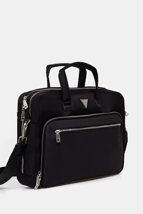 Guess taška na notebook pánska BERNA HMBEHN.P6138 čierna SS26