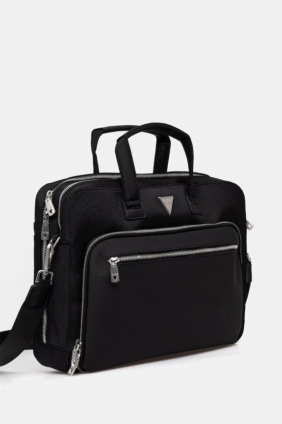 Guess taška na notebook pánska BERNA HMBEHN.P6138 čierna SS26