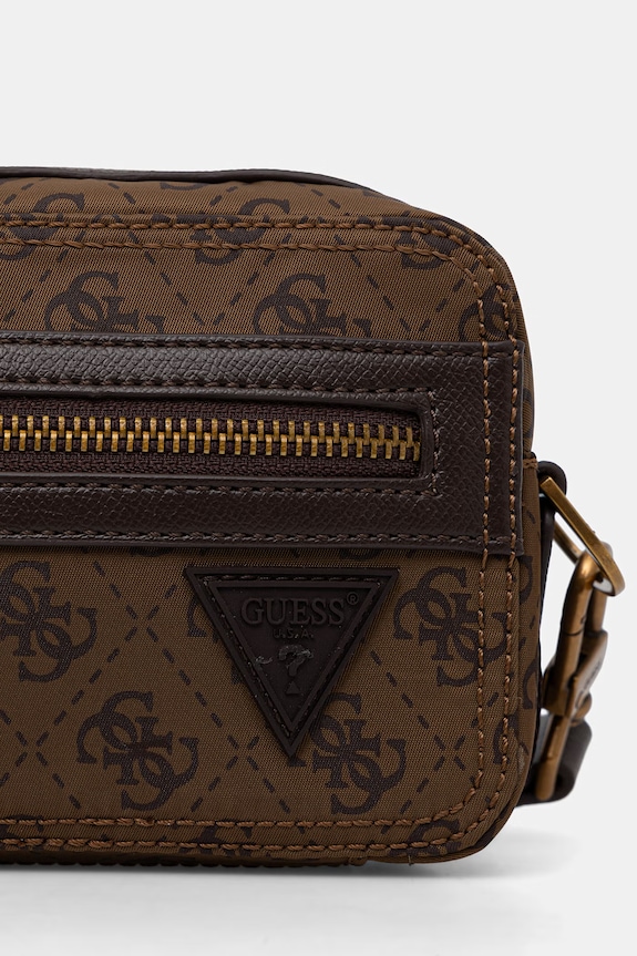 Guess taštička pánská BERLIN HMBENP.P6250 hnědá