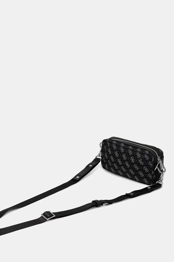 Akcesoria Guess saszetka męska BERLIN HMBENP.P6250 czarny