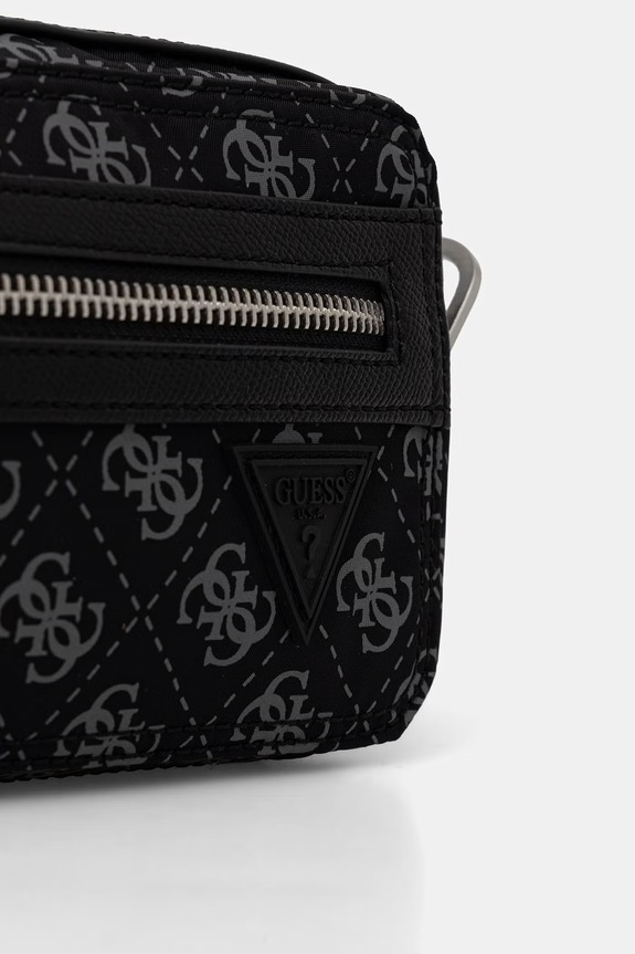 Guess saszetka męska BERLIN czarny HMBENP.P6250