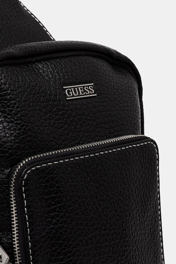 Guess mestský ruksak pánsky z imitácie kože BOSTON čierna HMBOGS.P6226