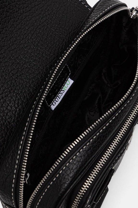 Guess saszetka męska z imitacji skóry BOSTON HMBOGS.P6264 czarny