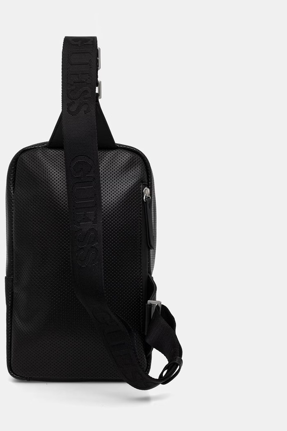 Akcesoria Guess plecak męski z imitacji skóry BOSTON HMBOSP.P6226 czarny