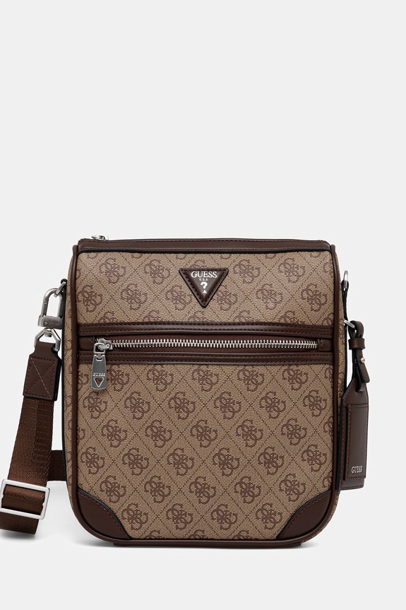 Guess saszetka na ramię męska MILANO beżowy HMMILL.P6217
